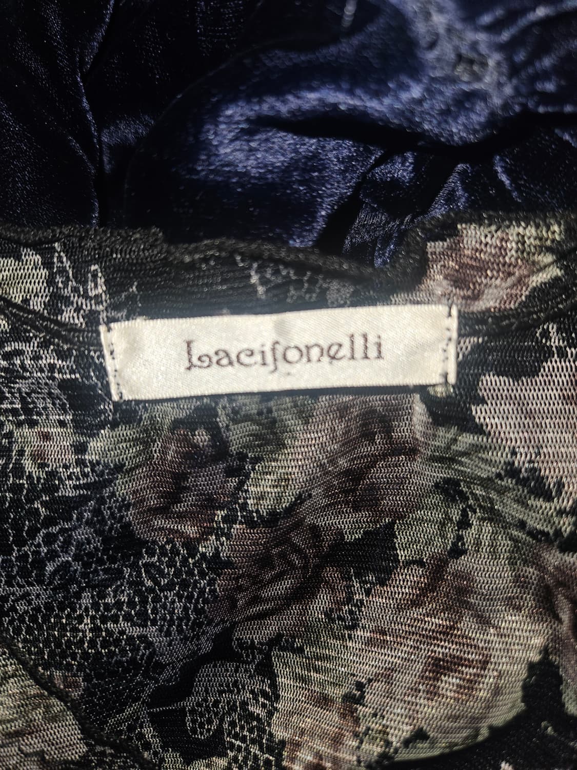 laefonelli 로즈 베일 시스루 탑 상품이미지4