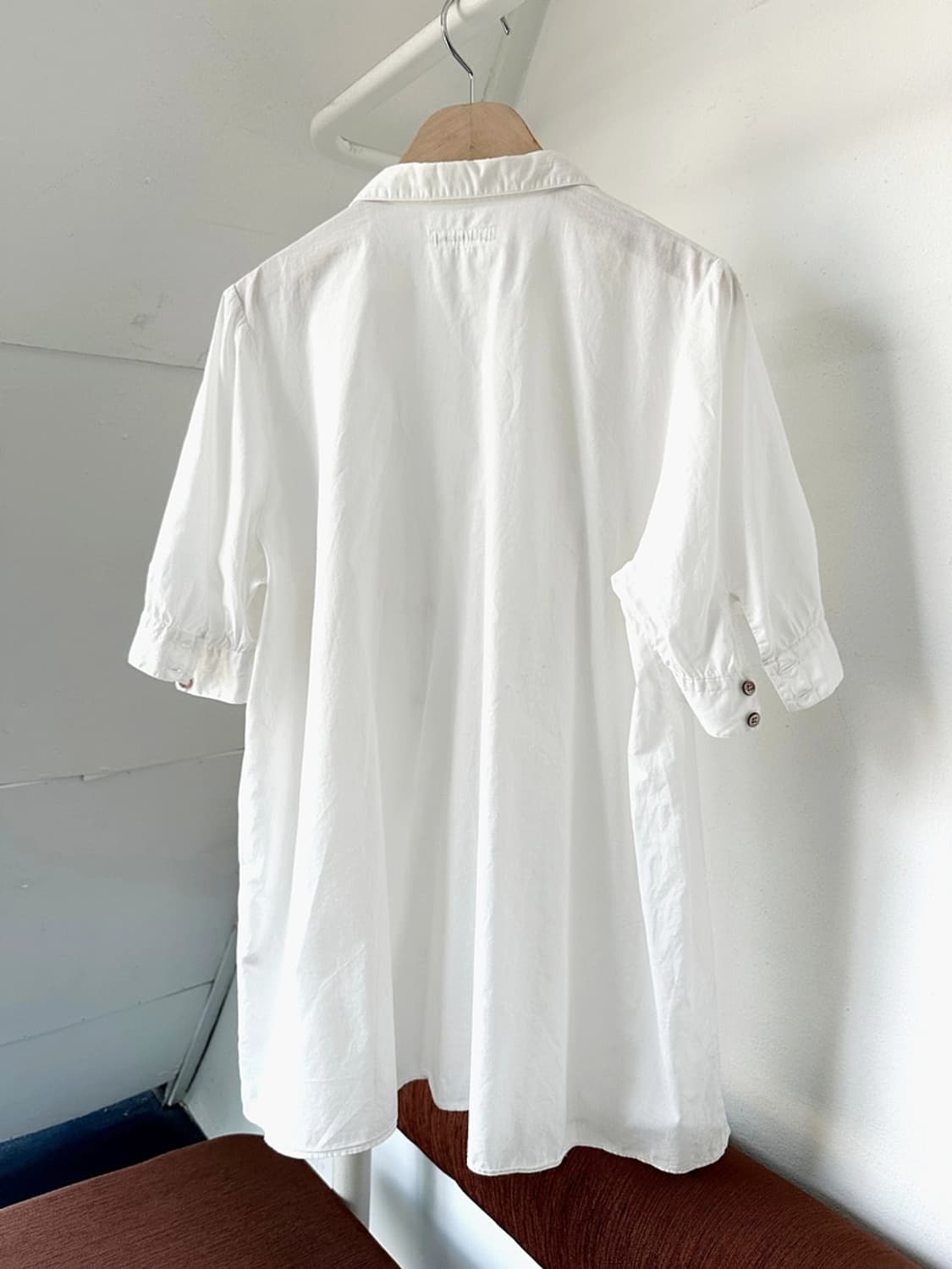 Light cotton shirred stitch design loose 상품이미지6