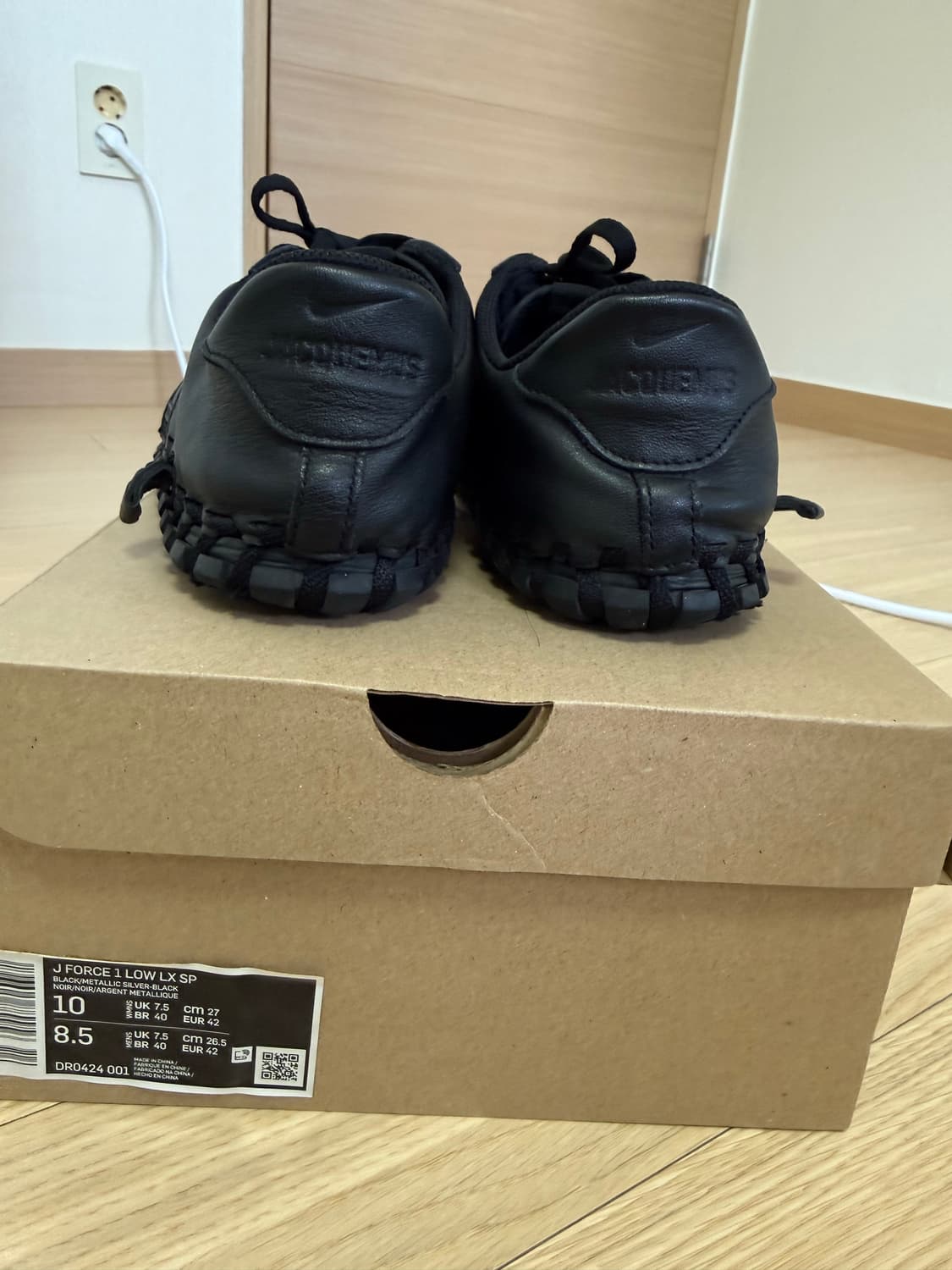 [팝니다] 나이키 자크뮈스 J 포스 1 로우 LX SP/270/블랙 상품이미지3