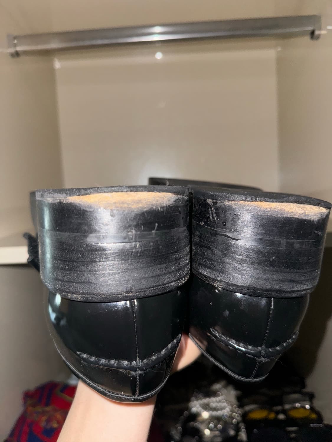 쏘유레슈어 스퀘어 더비 270 블랙 상품이미지4