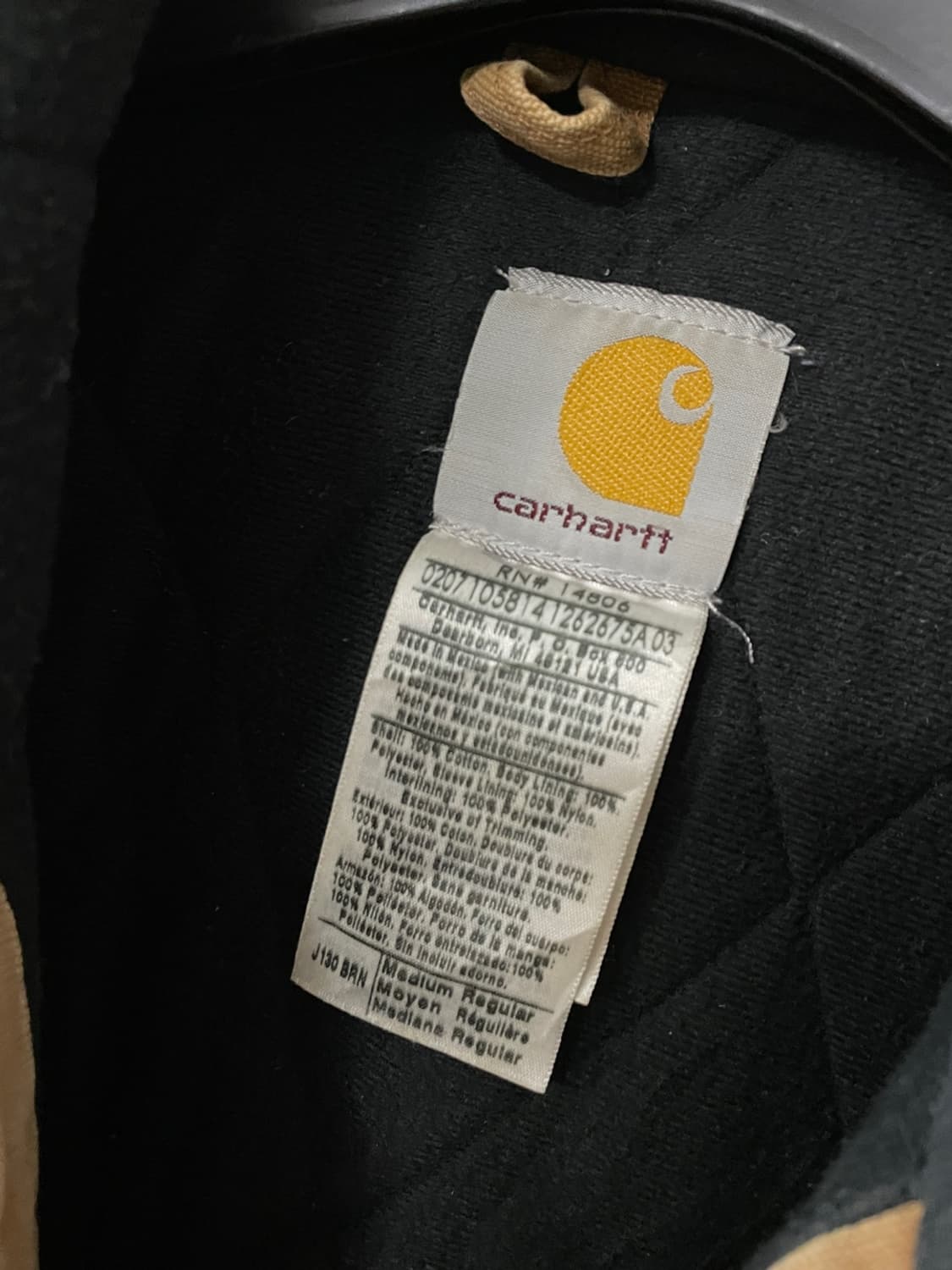 칼하트 J130 액티브 워크 자켓 상품이미지9