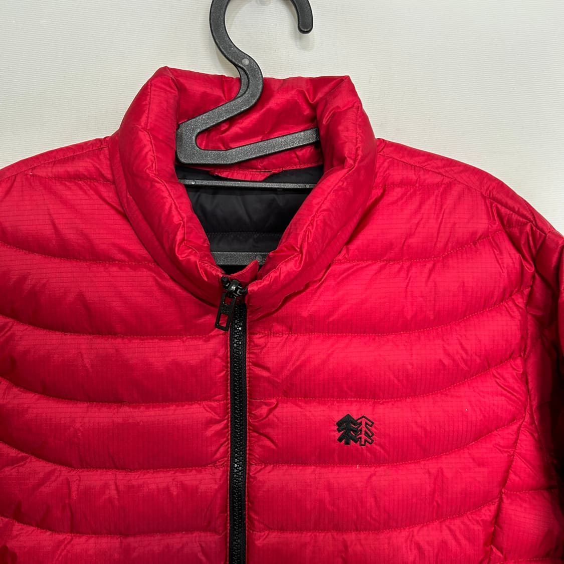 코오롱 남성 거위털 경량패딩 100 레드 상품이미지2