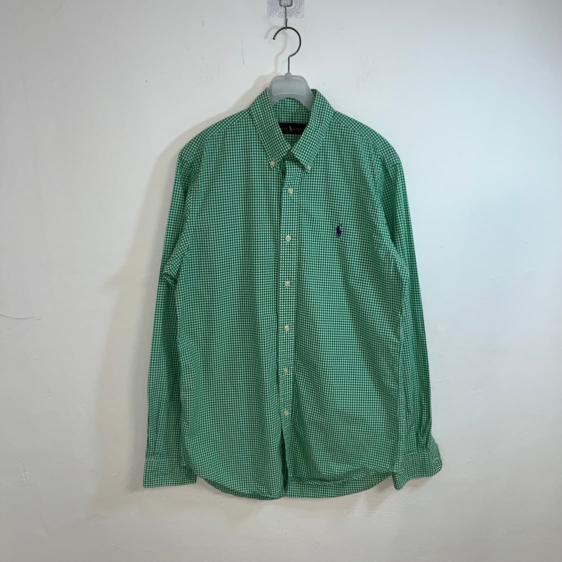 Polo Green Gingham Check Shirts 상품이미지4