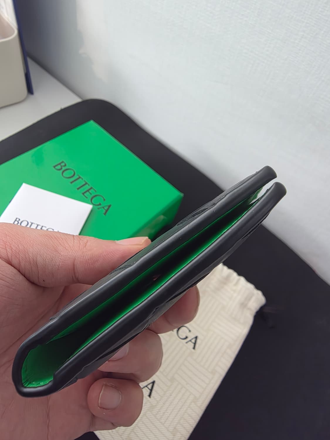 보테가베네타 인트레치아토 투톤카드지갑 상품이미지5