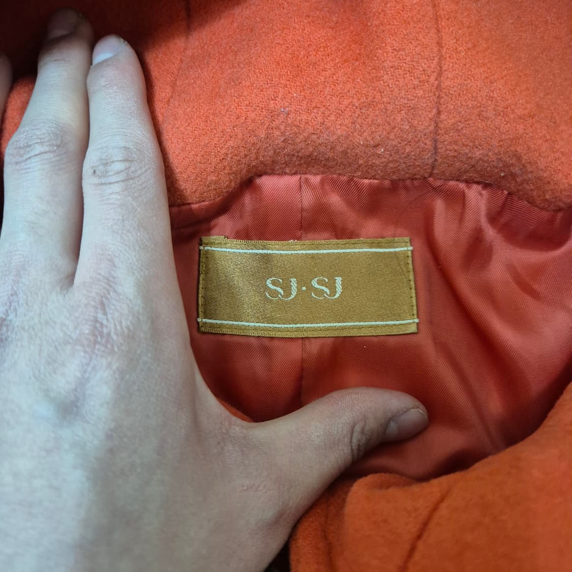 SJSJ 모직 후드 떡볶이코트 88-98-165 상품이미지4