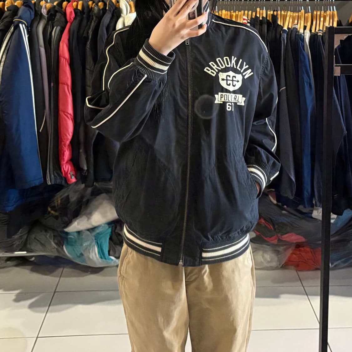 폴로 랄프로렌 브루클린 바시티 자켓 상품이미지1