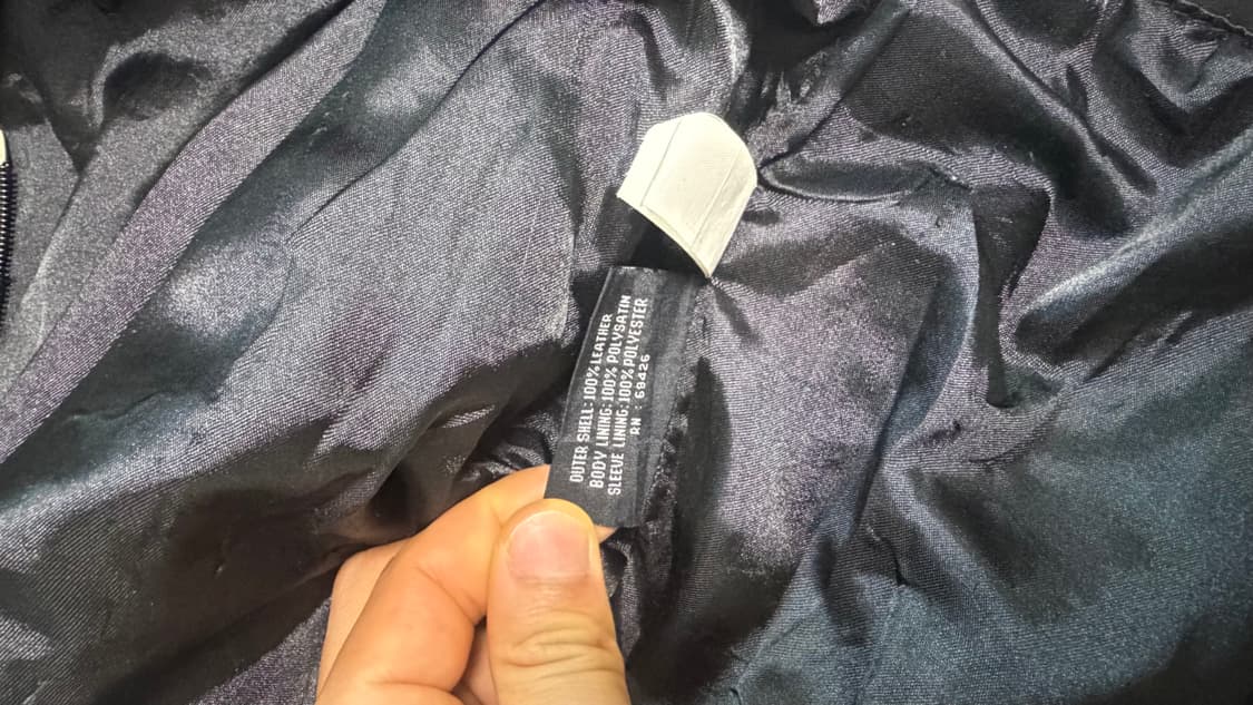 윌슨 카페레이서 레더자켓 상품이미지5