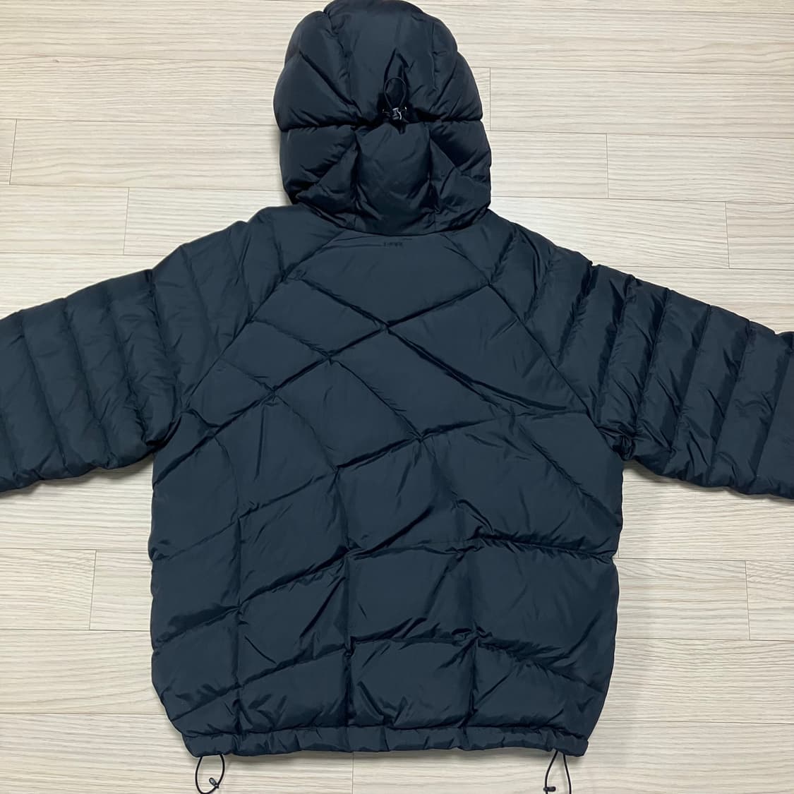 [3] 해칭룸 23fw 웹 구스다운 푸퍼 자켓 블랙 상품이미지3