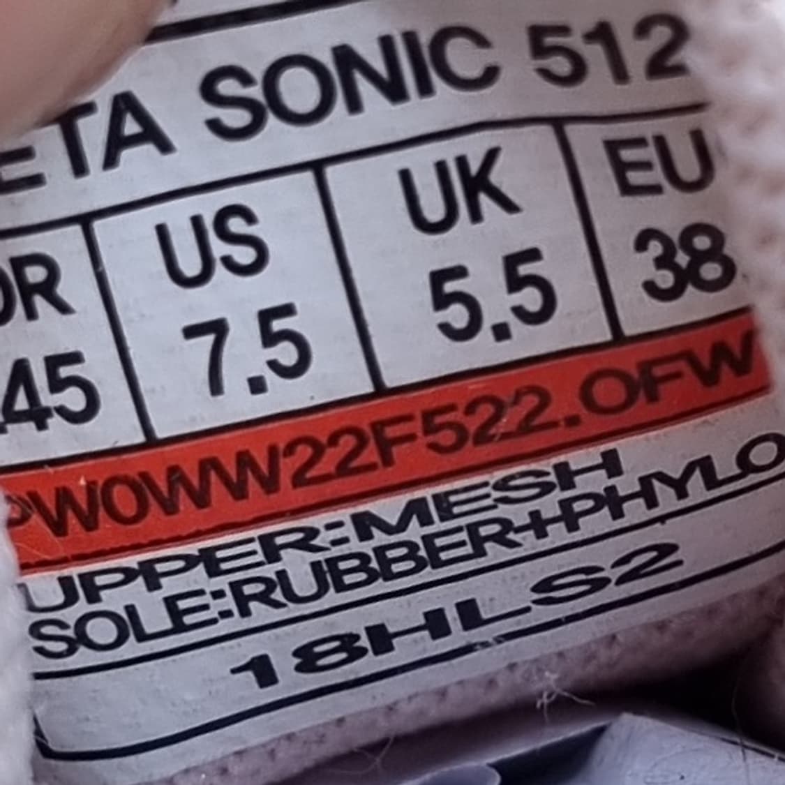 프로스펙스 메타소닉 운동화 245 상품이미지6