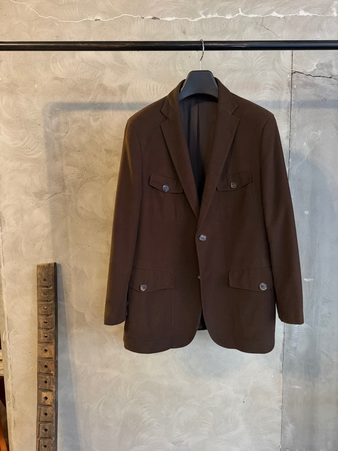 휴고보스 블랙라벨 몰스킨 헌팅 자켓 100 상품이미지1