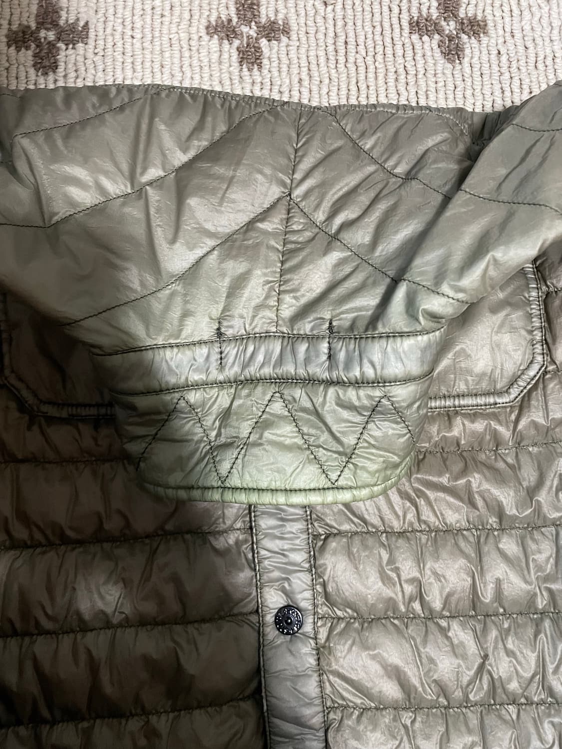 스톤아일랜드 경량 패딩 셔츠 상품이미지6