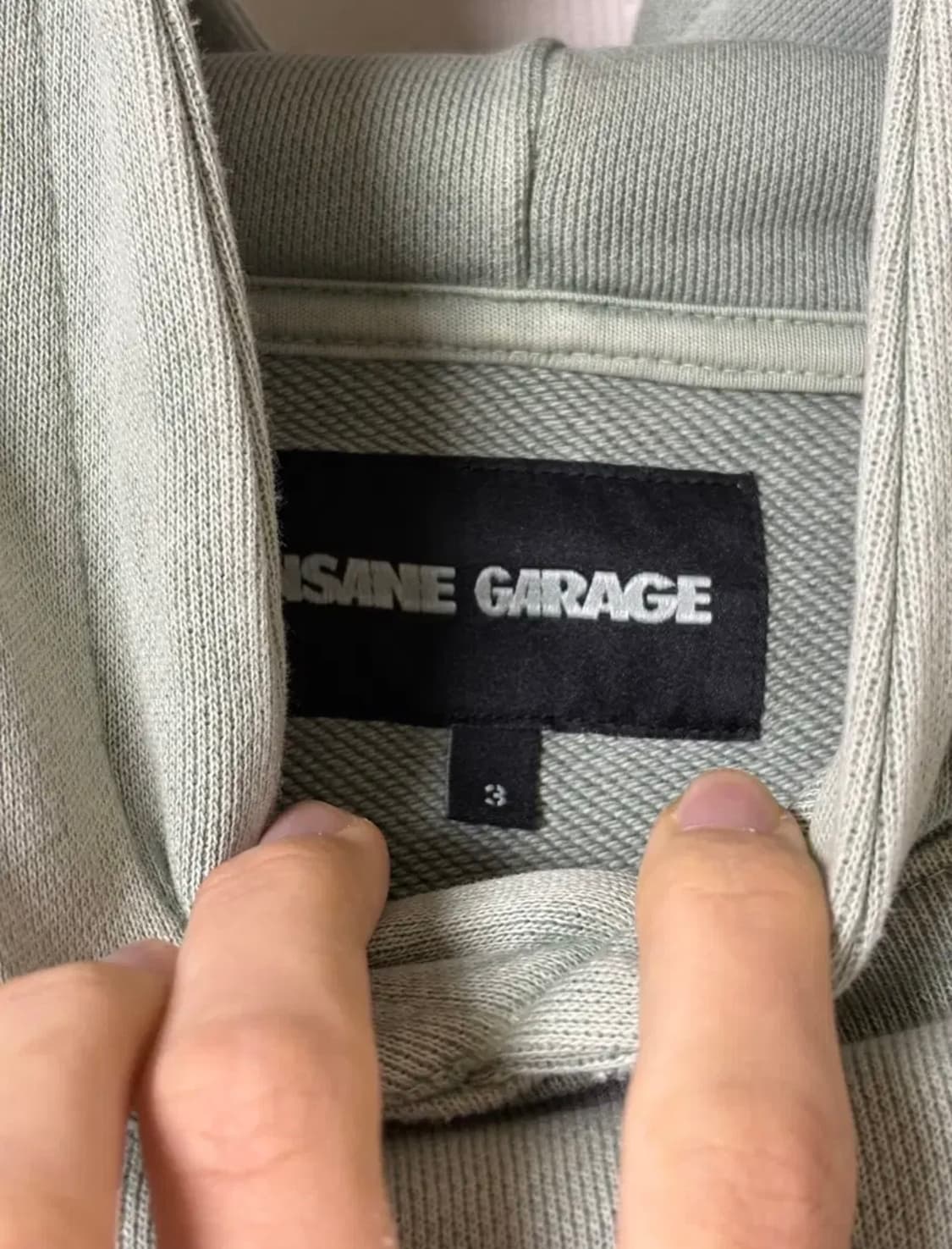 인세인개러지 핸드페인트 후드 상품이미지2