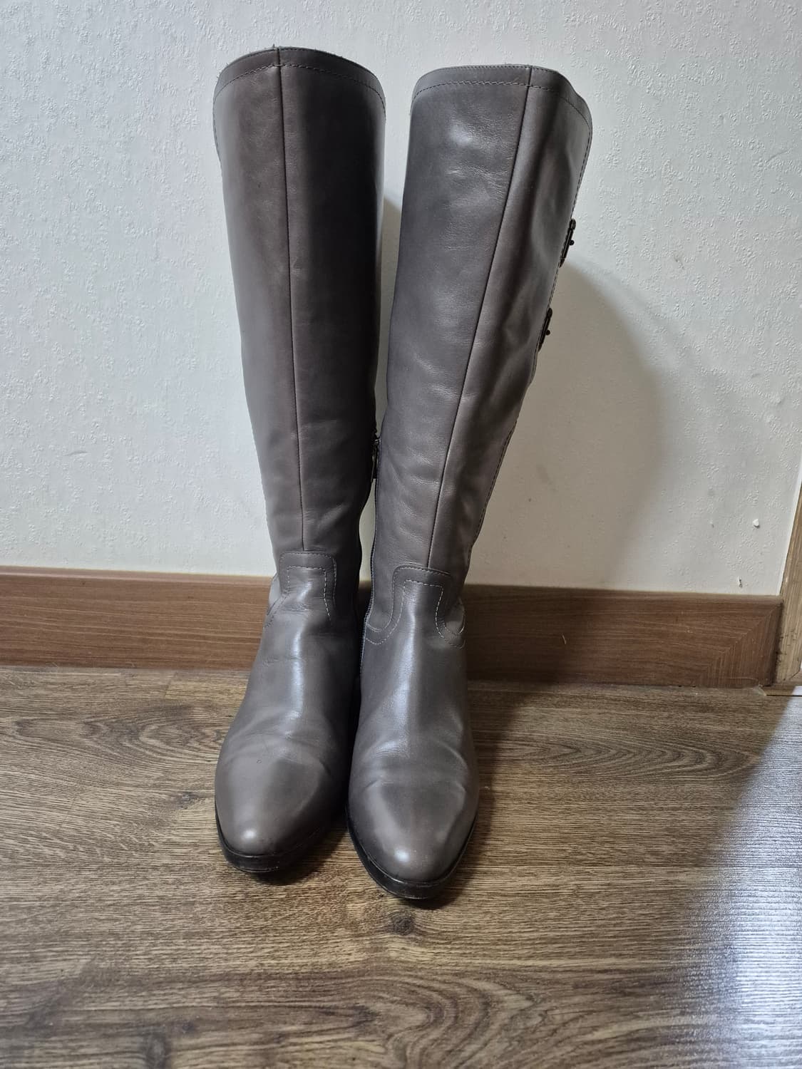 질샌더 JILSANDER 니하이 버클 부츠 상품이미지1