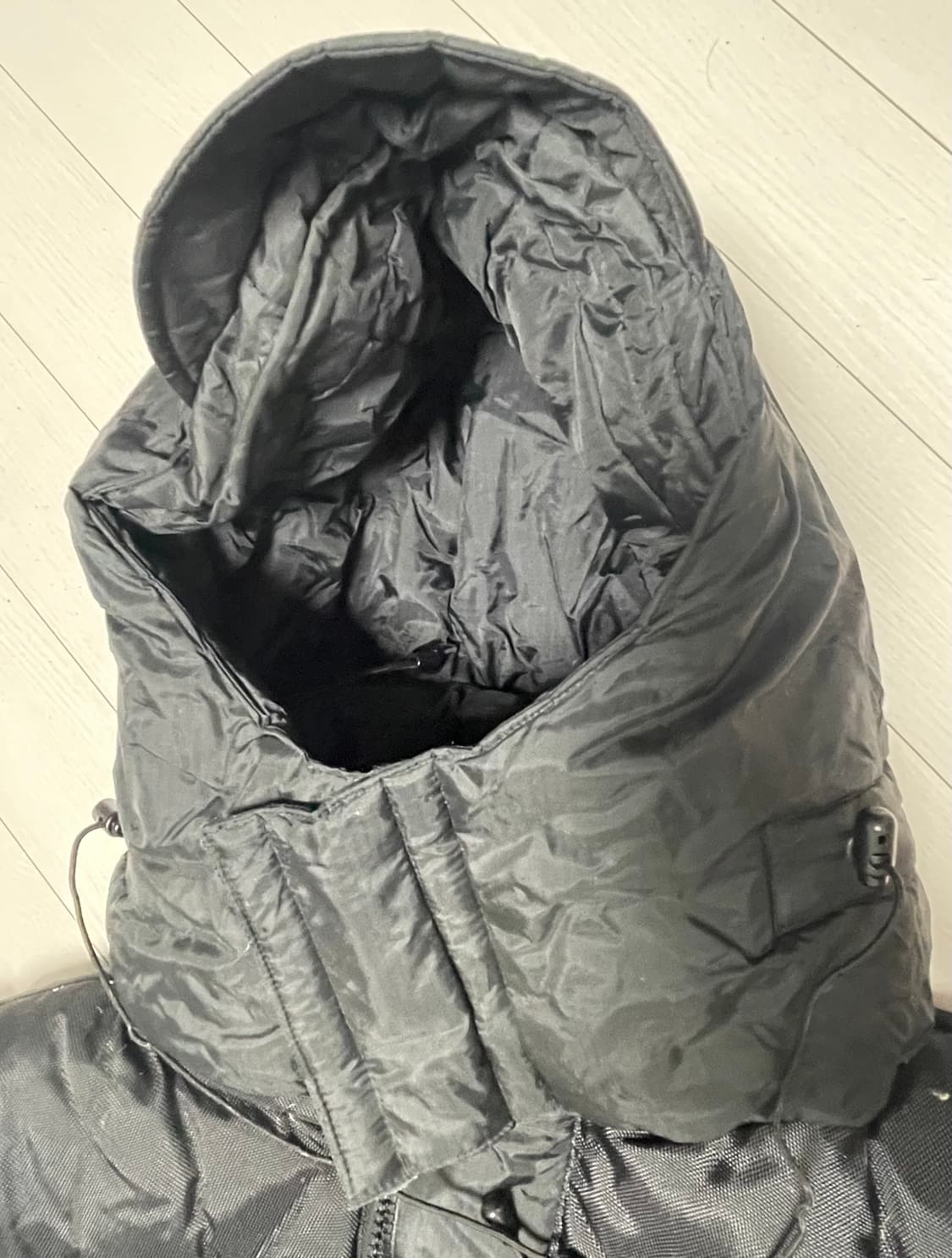 SPIEWAK 90-00s black nylon down  상품이미지6