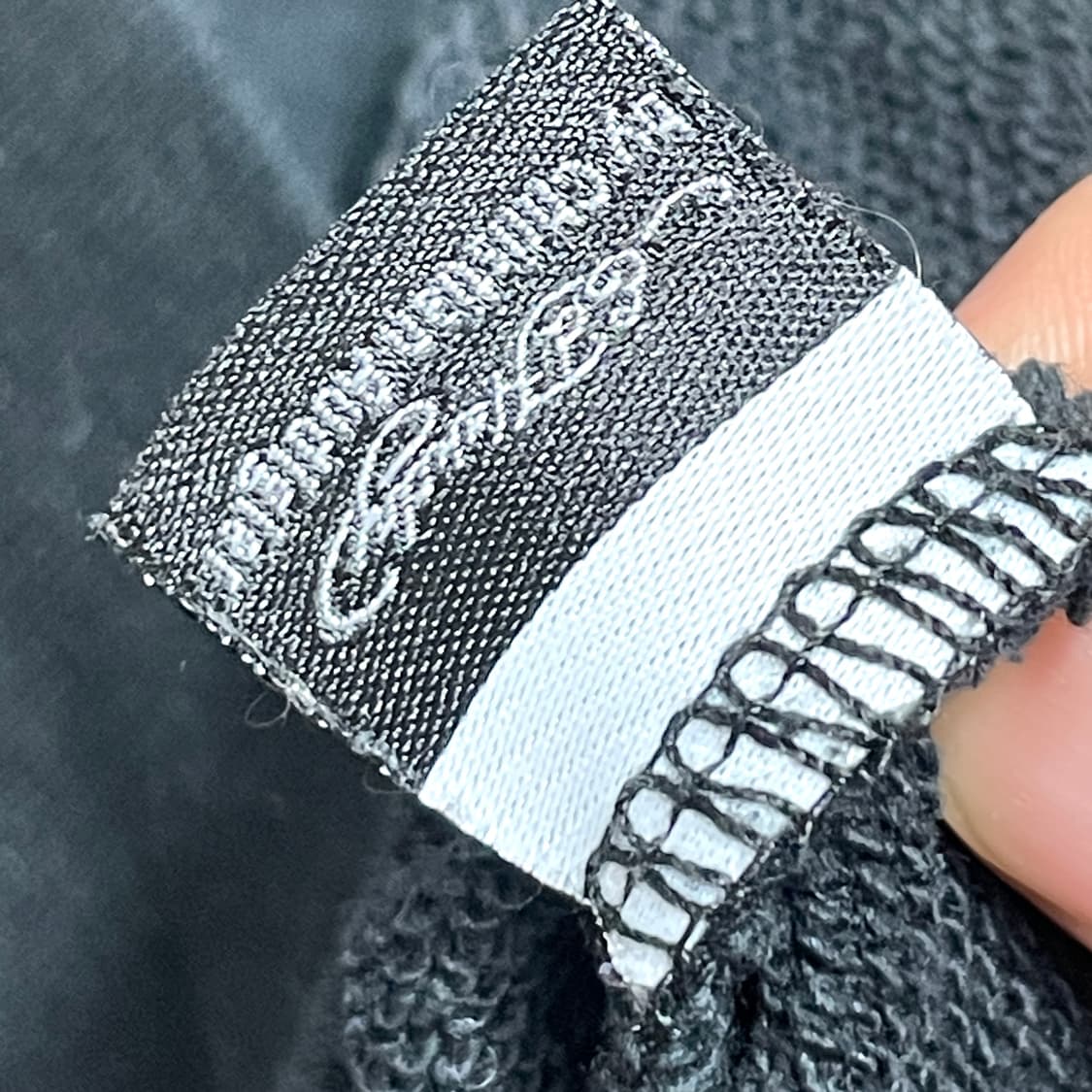 에드하디 해골프린팅 블랙 후드집업 여성S 상품이미지5