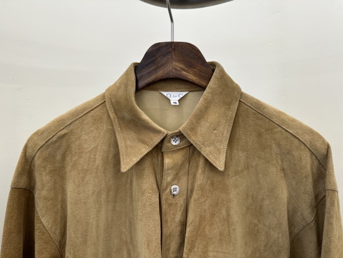 90’s Q for C leather shirts 상품이미지3