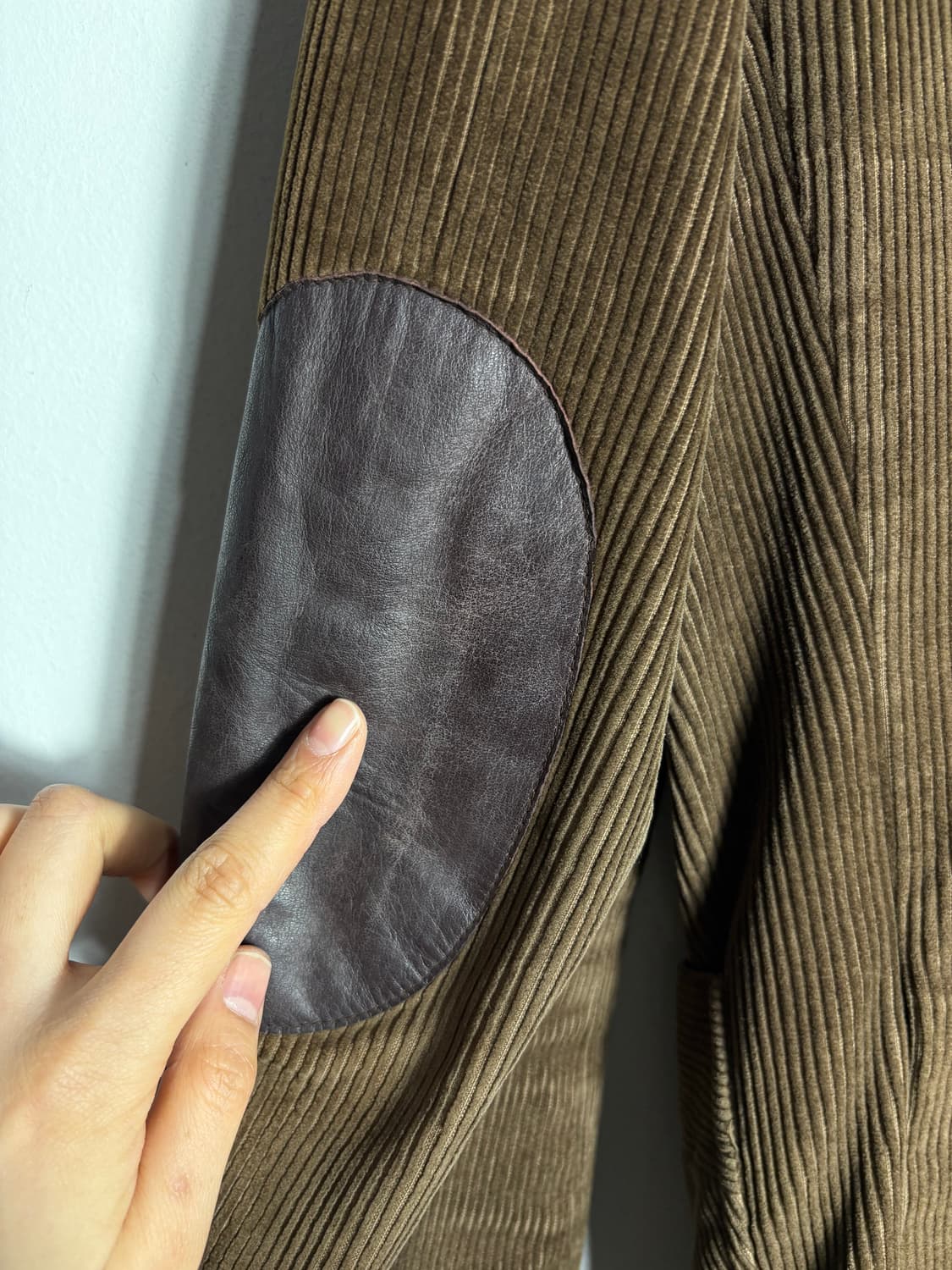 맥그리거 가죽 엘보  패치 코듀로이 자켓 상품이미지9