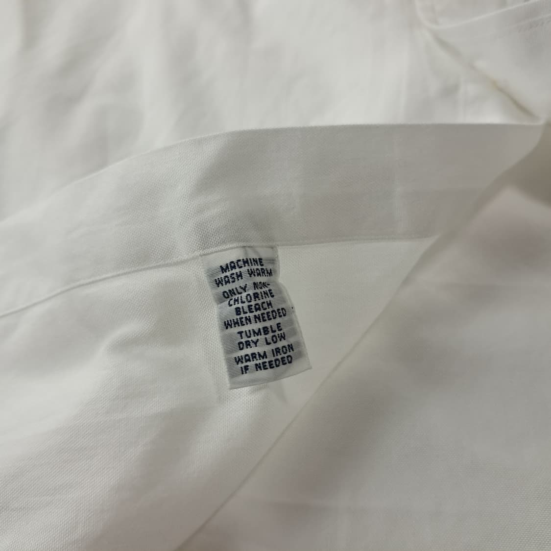 CK512 XL 폴로 90s 홍콩판 버튼다운 화이트 셔츠 남방 상품이미지5