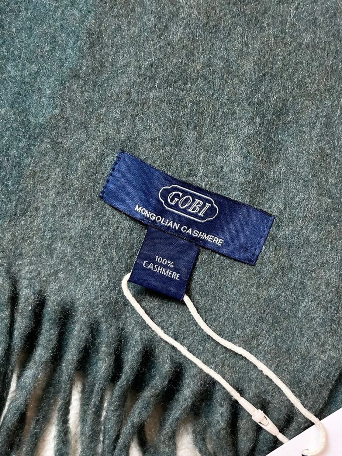 고비 GOBI 지블링 투톤 캐시미어 머플러 A1823 상품이미지4