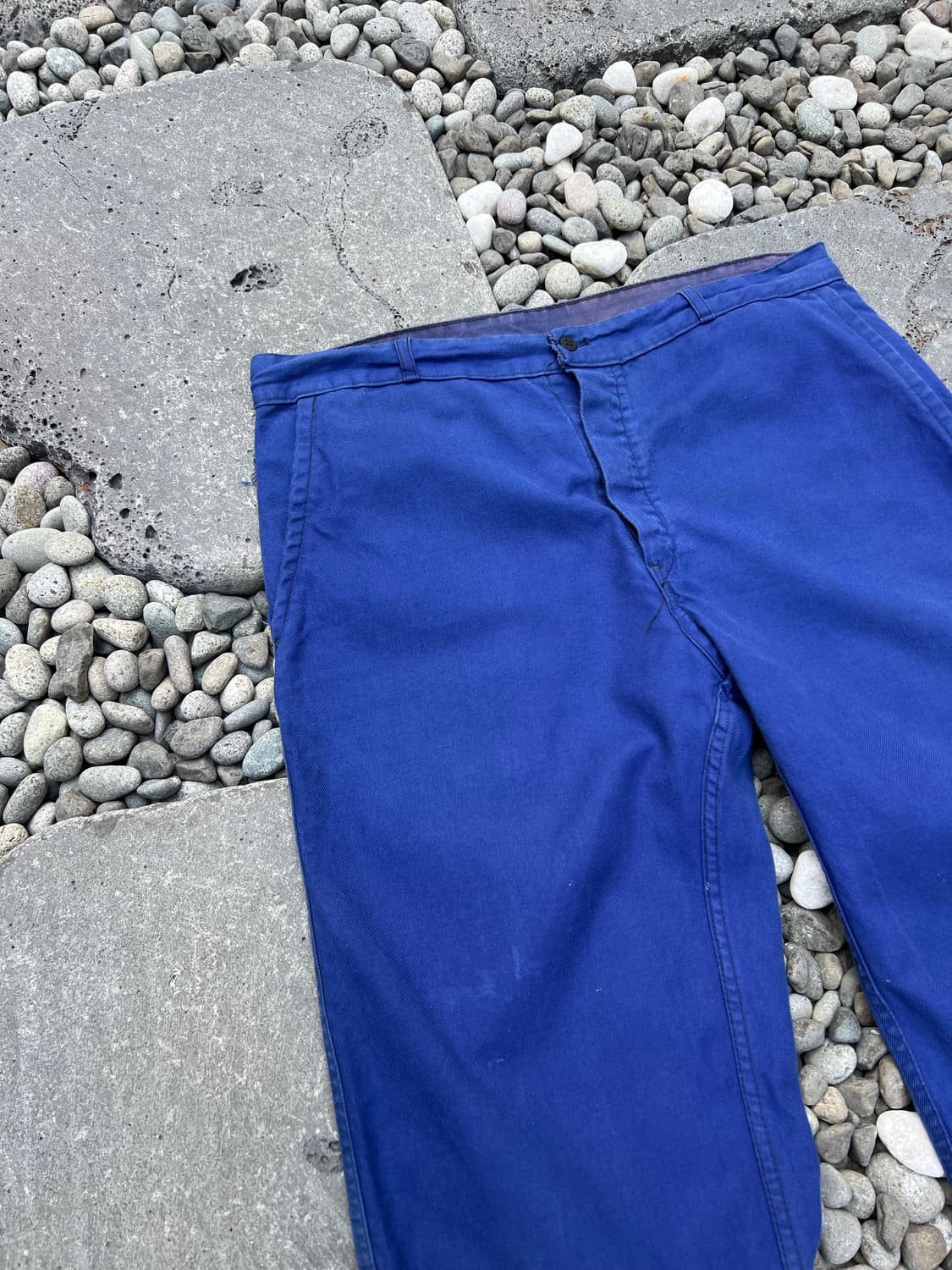 (35인치)OLD VINTAGE WASHING BLUE 프렌치워크팬츠 상품이미지5