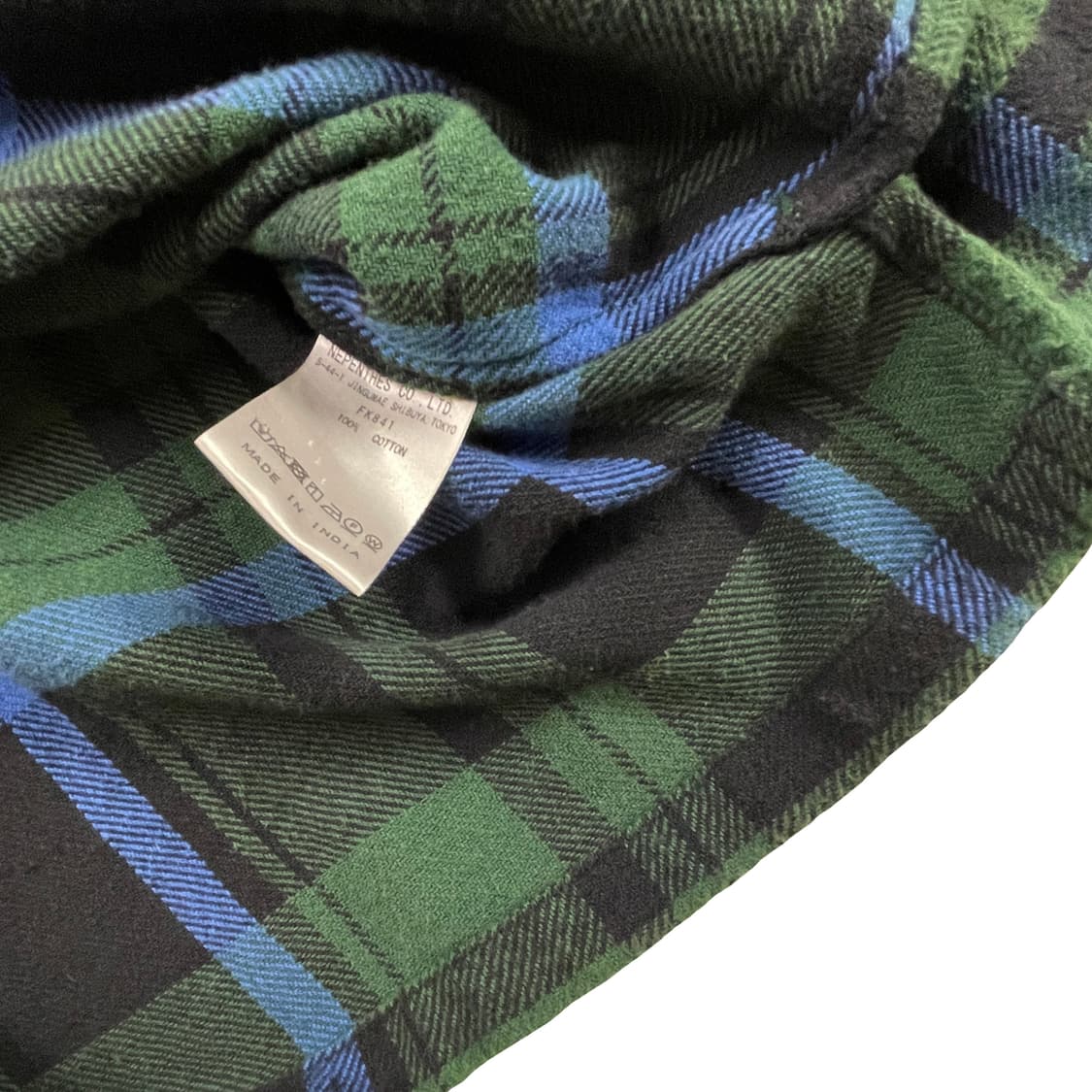 사우스2웨스트8 체크 셔츠 L 상품이미지7