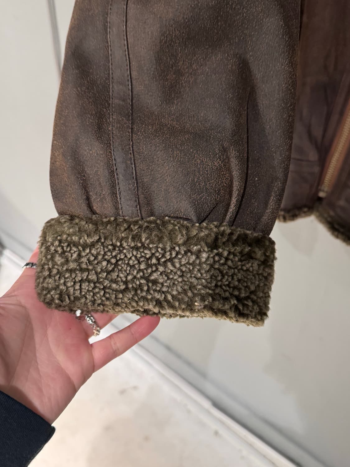 Mr.Junko Jeans 돈피 무스탕 가죽자켓  상품이미지5