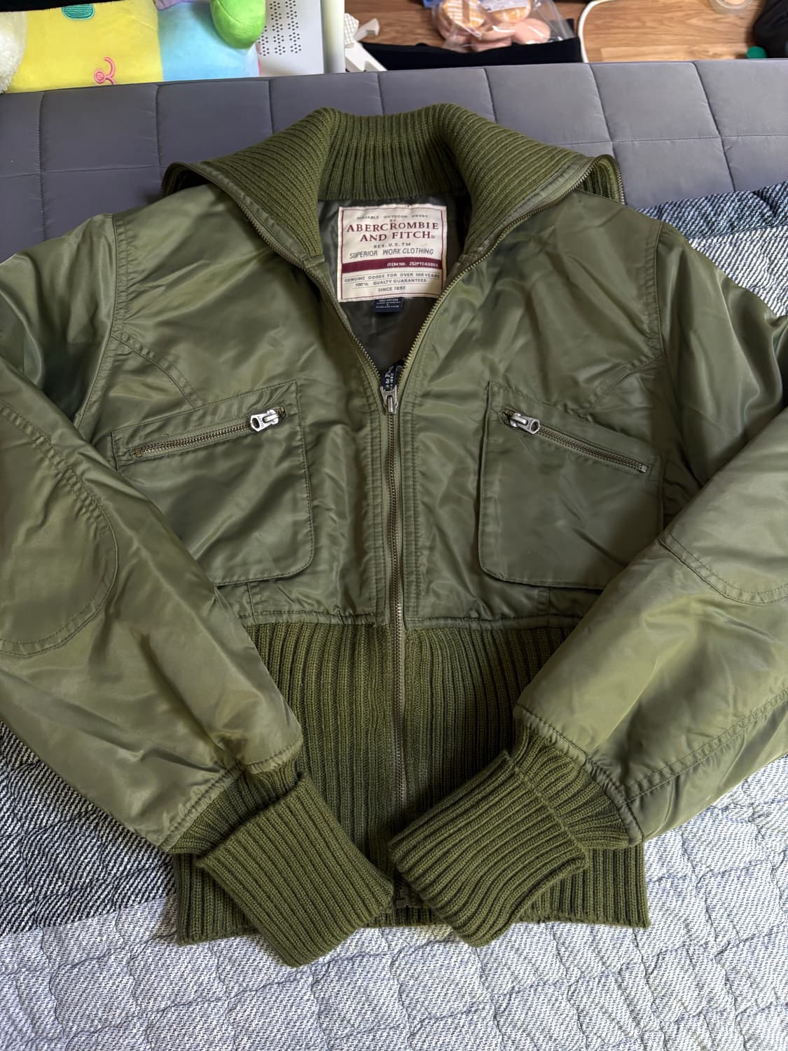 아베크롬비 항공점퍼 상품이미지2