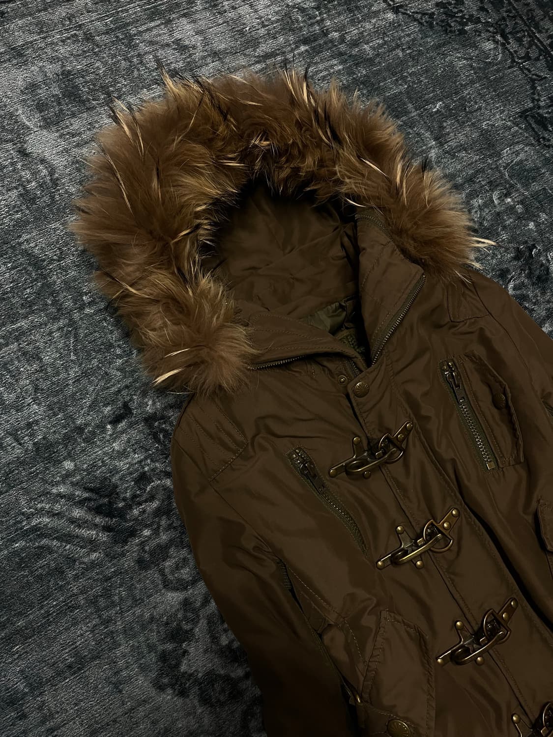 Sly 00s archive trimming fur military ja 상품이미지2