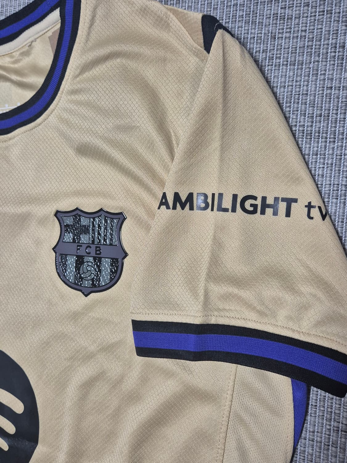 25-26 바르셀로나 어웨이 페드리 유니폼 M 레플리카(하자있음) 상품이미지7