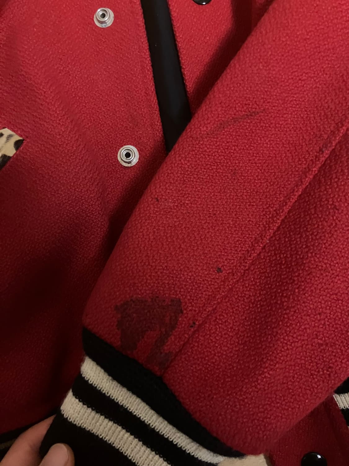 생로랑 레오파드 테디자켓 50 상품이미지4