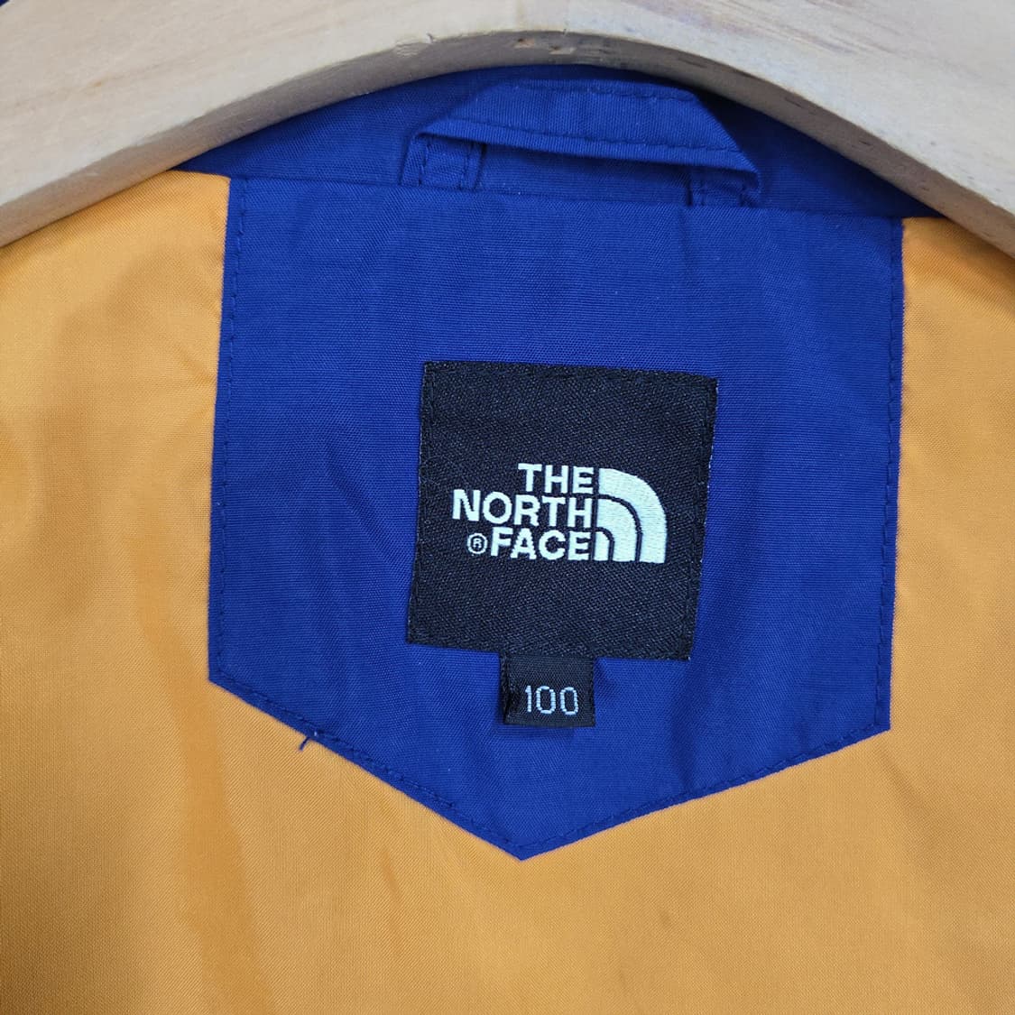남성 노스페이스 블루 바람막이 자켓 L (100) 상품이미지6