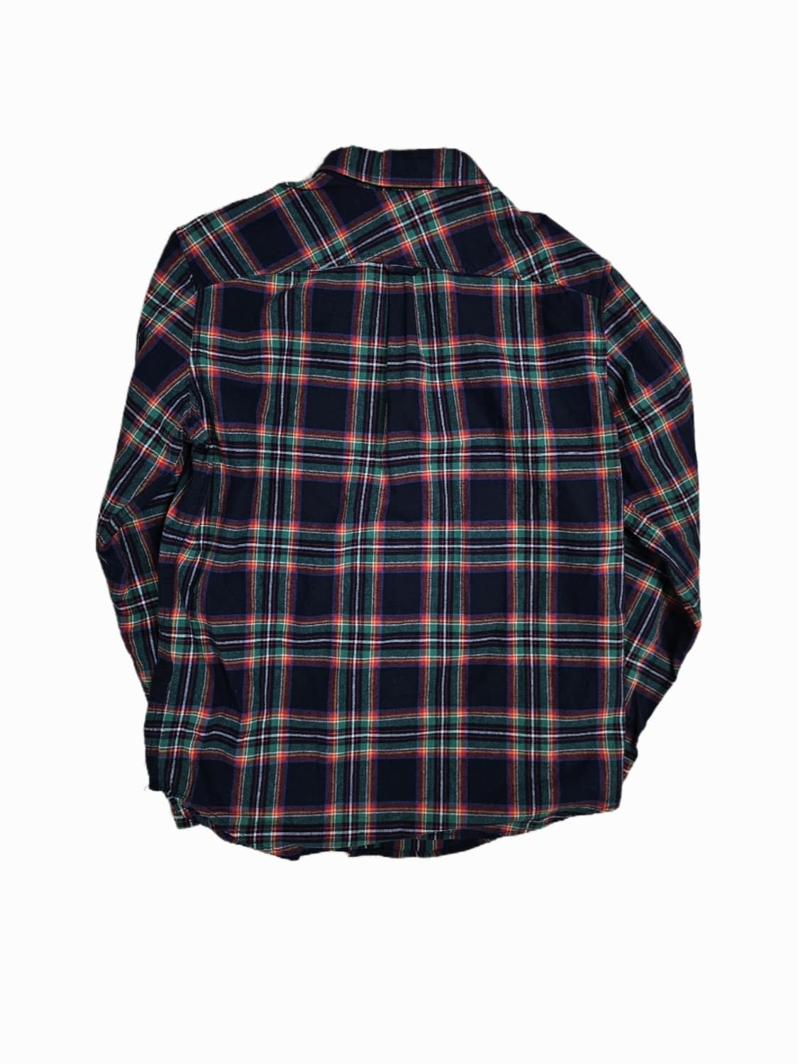 [M] 디키즈 딥그린 타탄 체크 롱슬리브 셔츠 상품이미지2