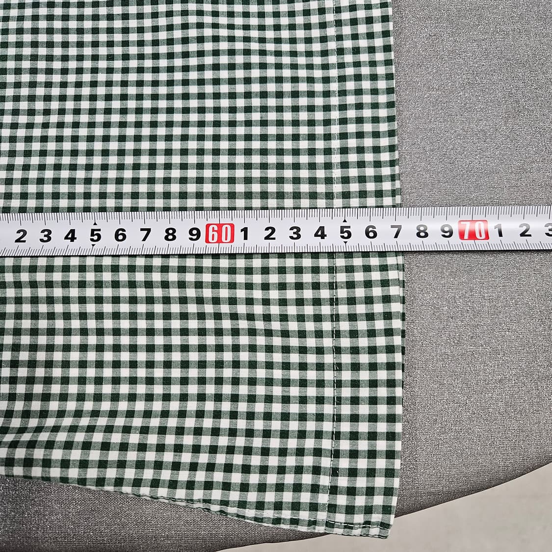 95 라코스테 그린 깅엄체크 셔츠 상품이미지6