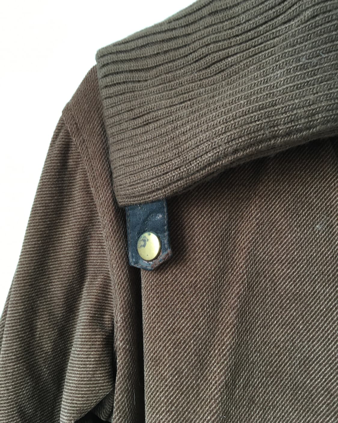 Ribbed neck point corduroy jacket 상품이미지5