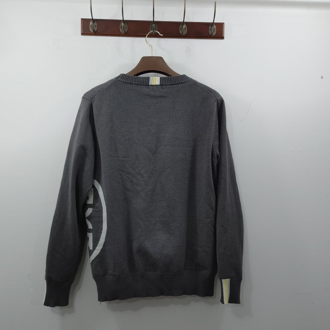 XL 지포어 남성 골프웨어 그레이 방풍 니트 스웨터 상품이미지5