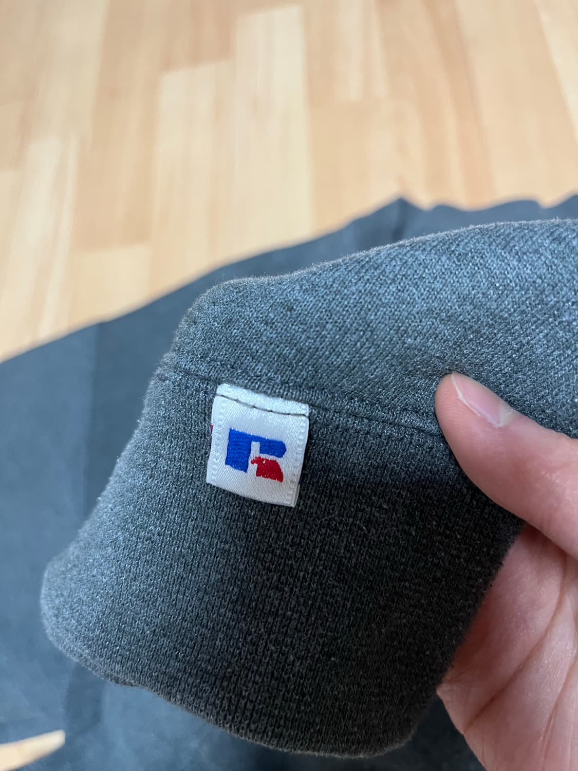 러셀 애슬레틱 90s 빈티지 스웻셔츠 멜란지그레이 상품이미지4