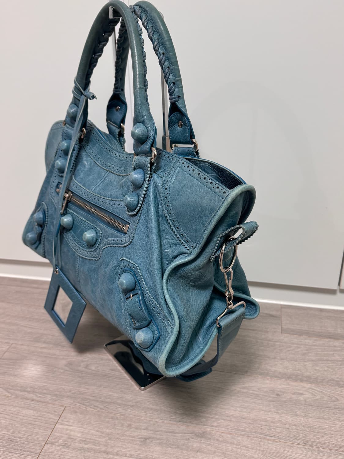 Balenciaga 발렌시아가 모터백 시티백 미디움 상태 A- 상품이미지9