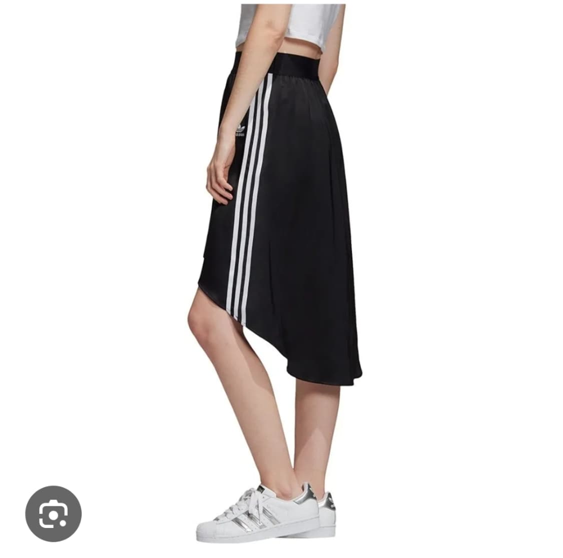 아디다스 새틴 스커트 언발란스 상품이미지2