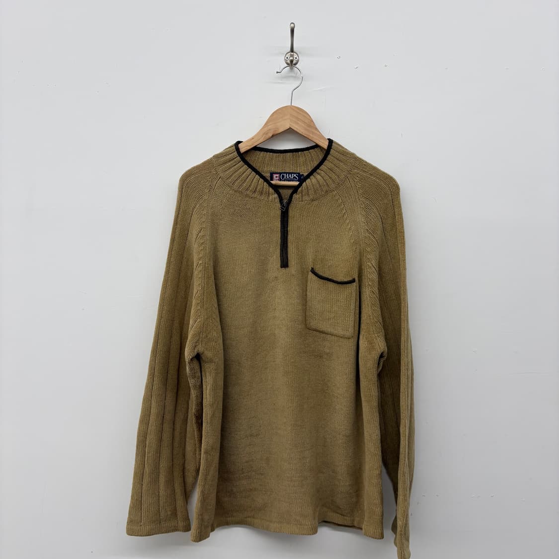 CHAPS 랄프로렌 집업 니트 스웨터 남/XL 상품이미지1