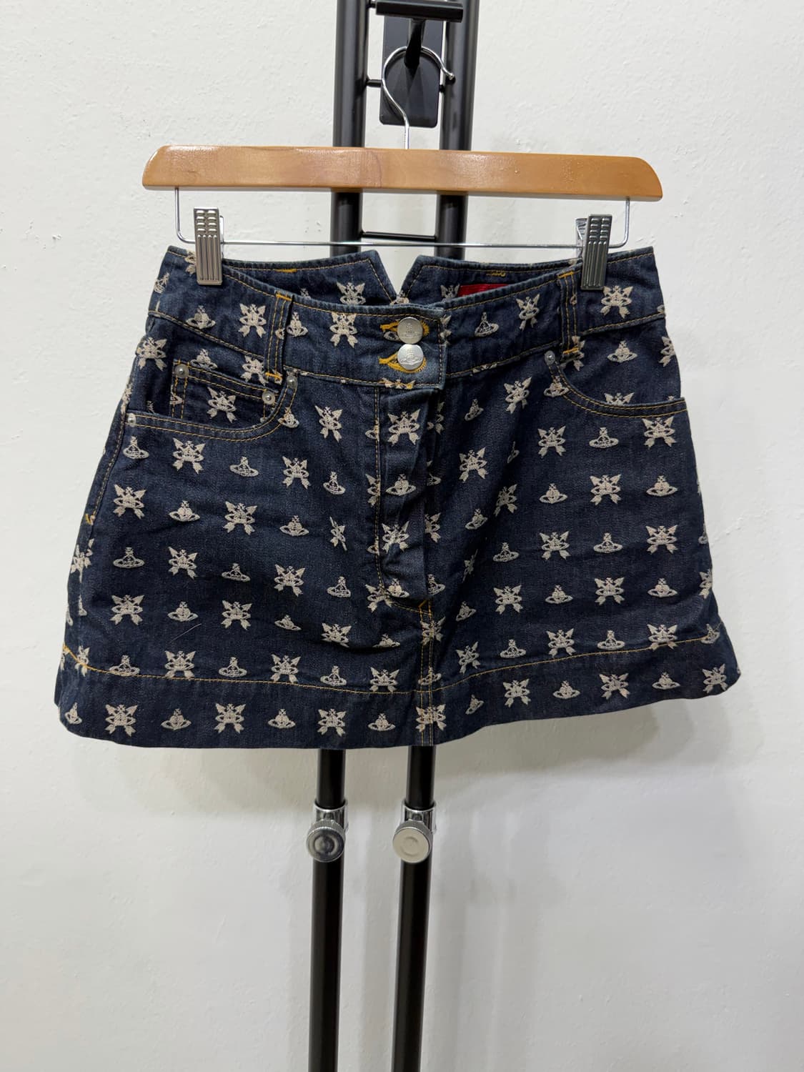 정품) 비비안웨스트우드 데님 미니스커트 2(28) 상품이미지1