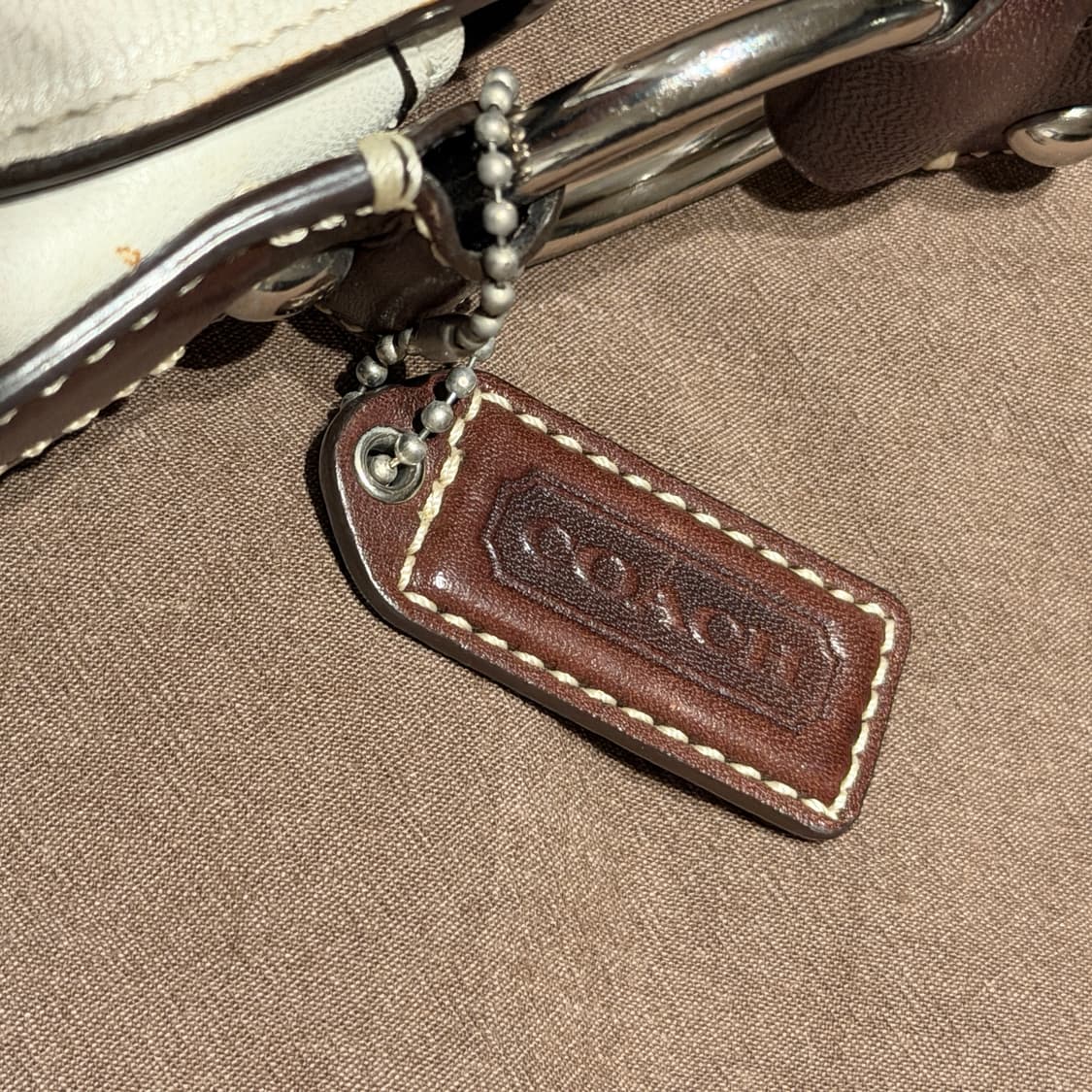 Coach 코치 버클 레더 숄더백 호보백 상품이미지7