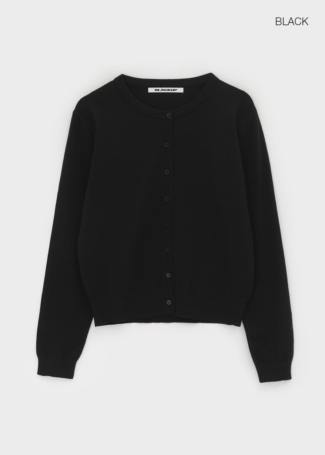 블랙업 폰라디 니트 가디건 블랙 상품이미지1