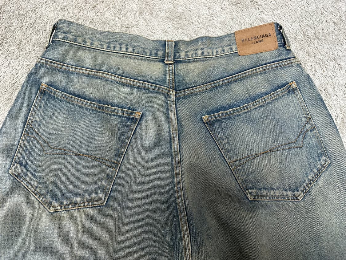 [M] 발렌시아가 코티드 라지배기 팬츠 상품이미지5