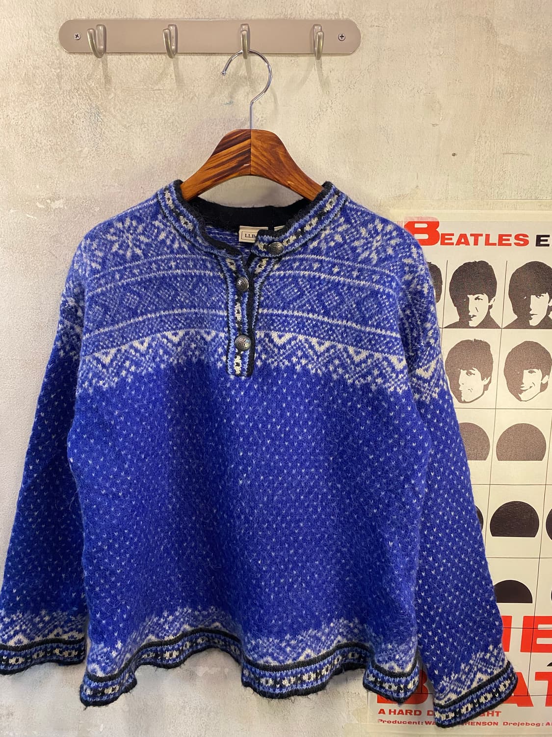 L.L.Bean 노르딕 헨리넥 니트 상품이미지1