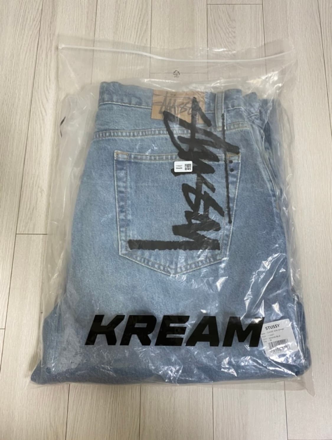 STUSSY CLASSIC JEAN DENIM WASHED BLUE 상품이미지6