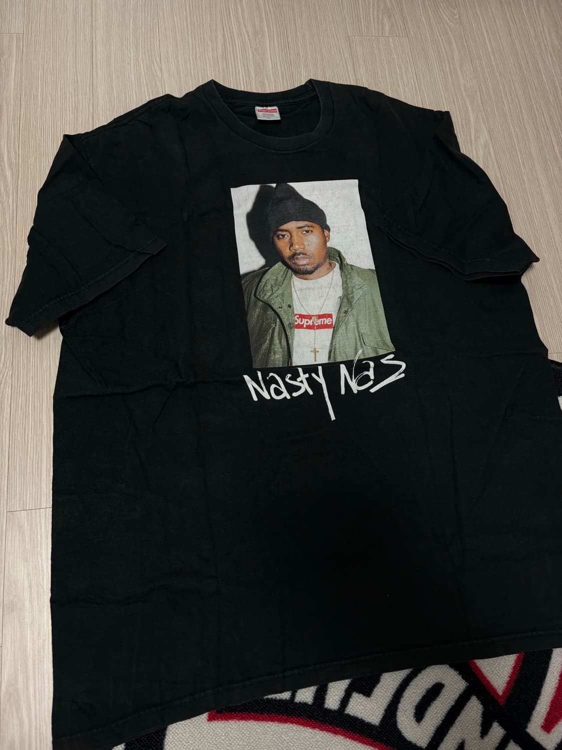 슈프림 나스 포토티 반팔 xl 상품이미지1