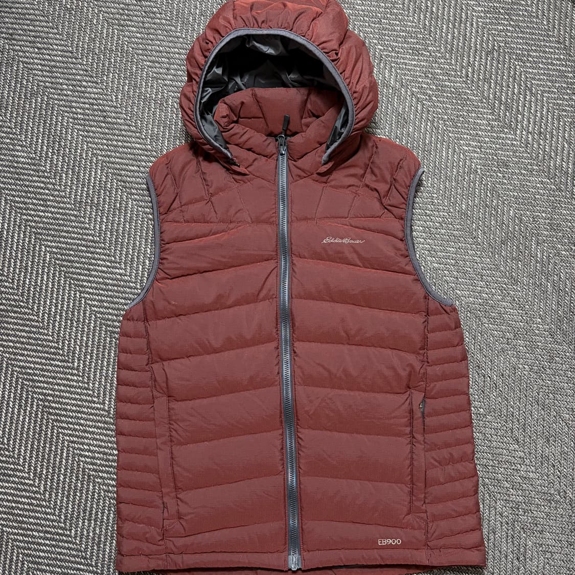 에디바우어 EB900 후드 패딩 조끼(S) 상품이미지1