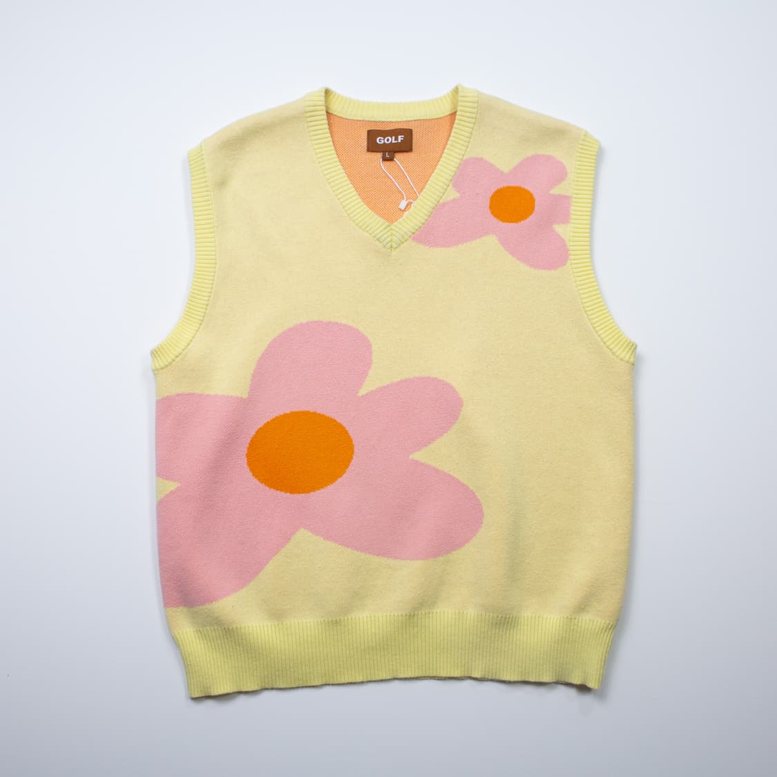 골프 르플레르 플라워 니트 베스트 상품이미지2