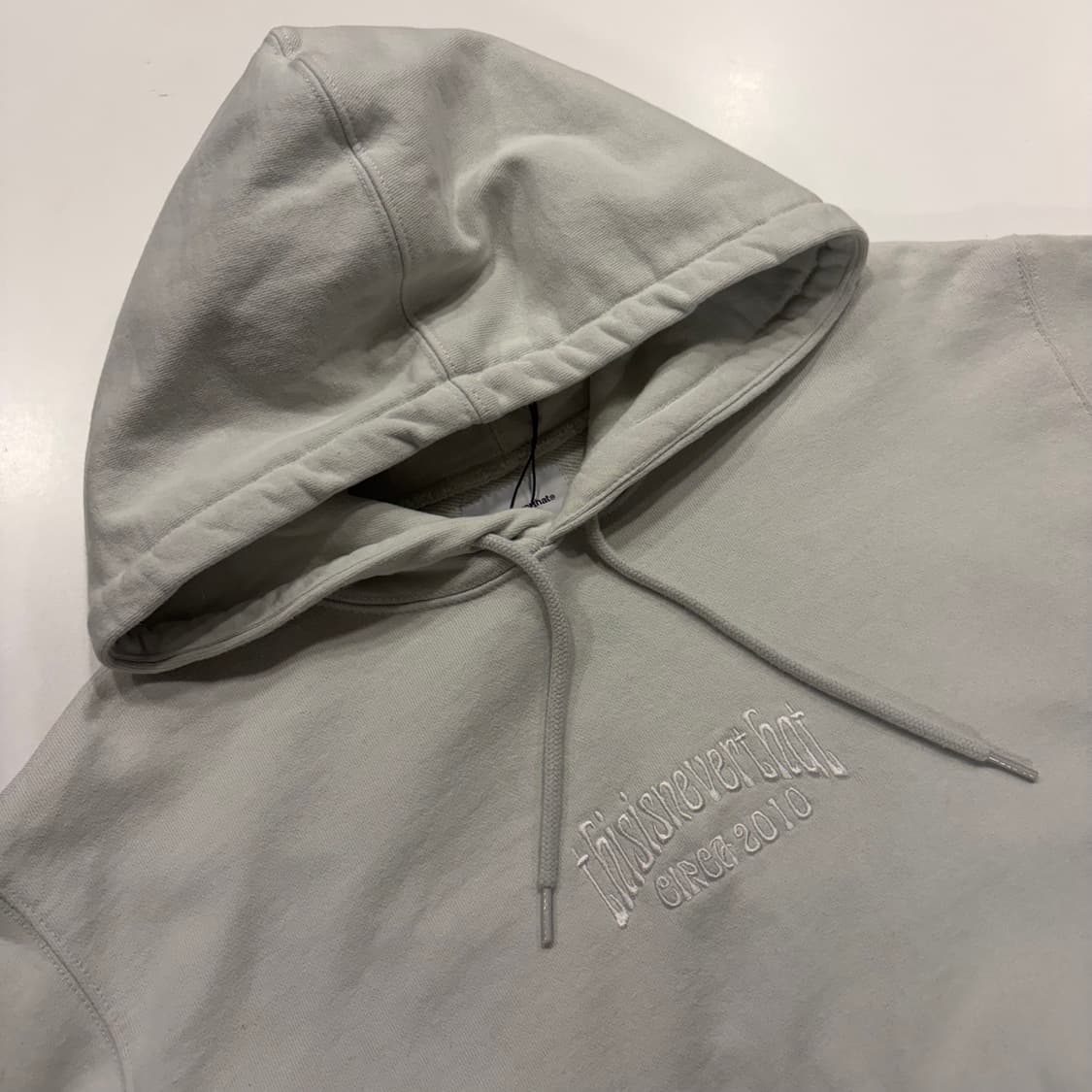 [M] 21s 디스이즈네버댓 자수 스웻 후드티 C132 상품이미지3