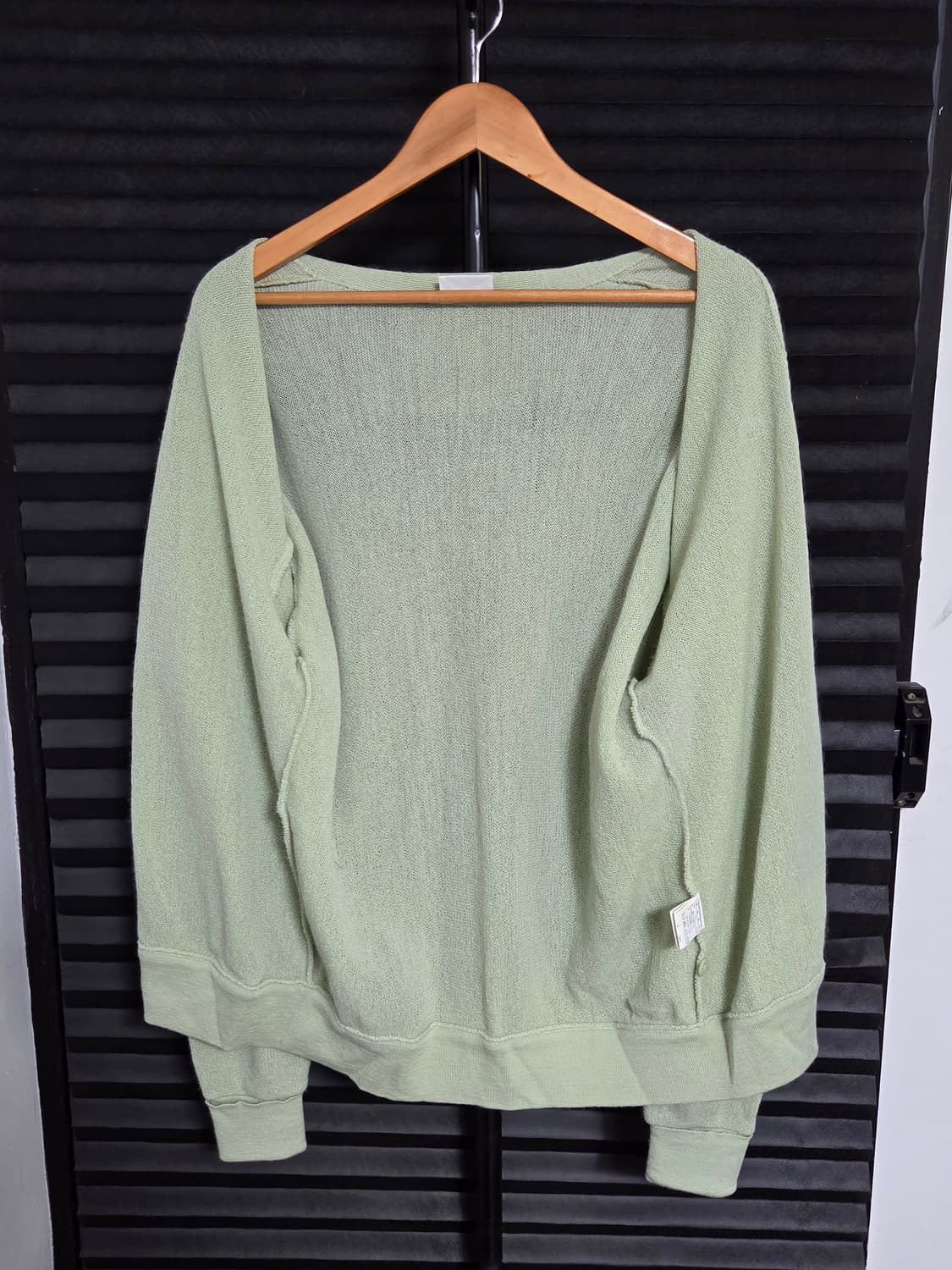 [라코스테] 서광 빈티지 울 V넥 가디건 | 00063 상품이미지5